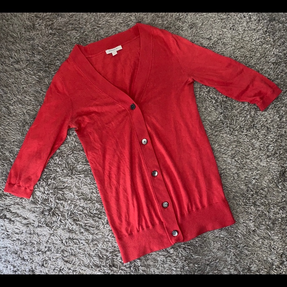 Banana Republic 3/4 Sleeve Cardigan